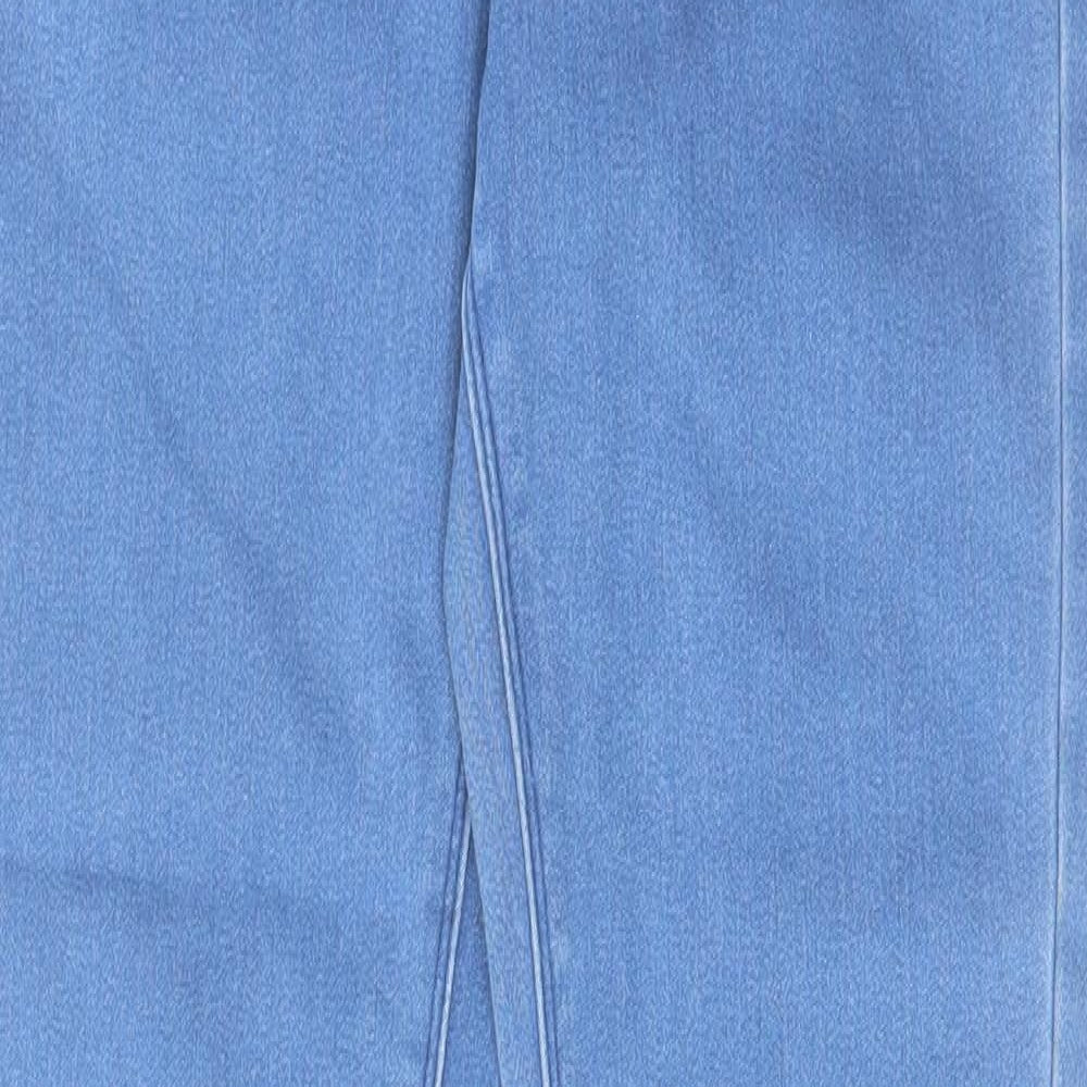 M&Co Womens Blue Cotton Jegging Jeans Size 8 L29 in Regular