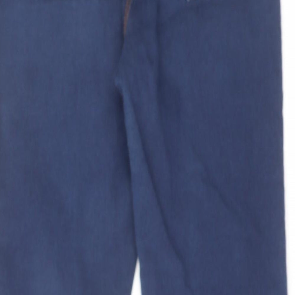 Denim & Co. Womens Blue Cotton Jegging Jeans Size 10 L25 in Regular