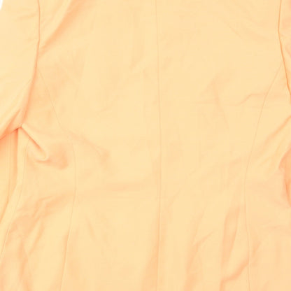 Womens UK Size 14 Mansfield Orange Jacket