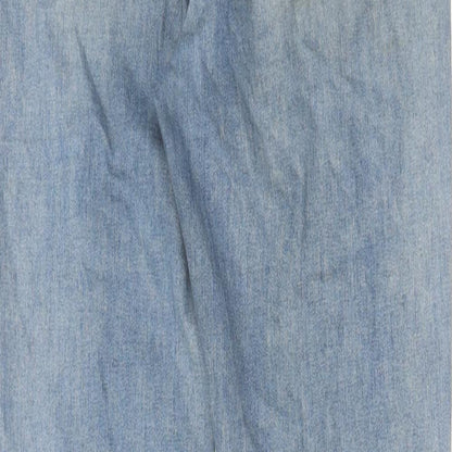 ASOS Womens Blue Cotton Skinny Jeans Size 28 in L32 in Regular Zip