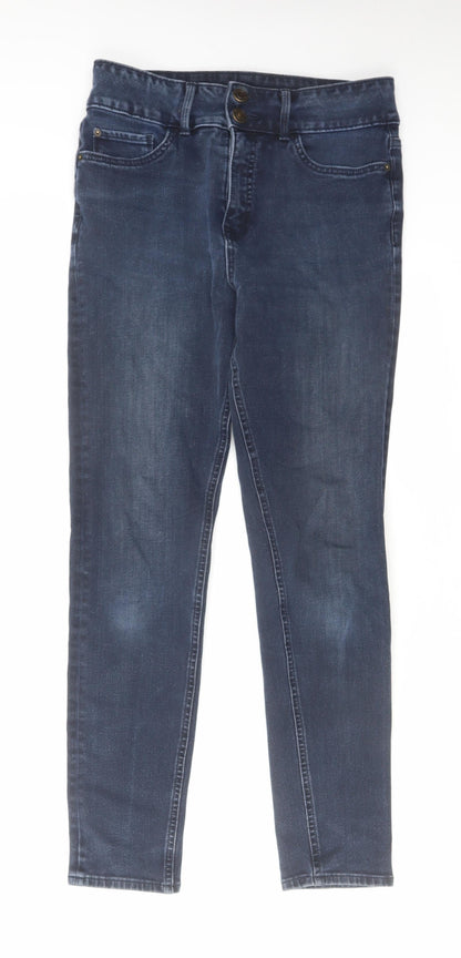 Womens UK Size 28 in Marks and Spencer Regular Fit Skinny Blue Jeans