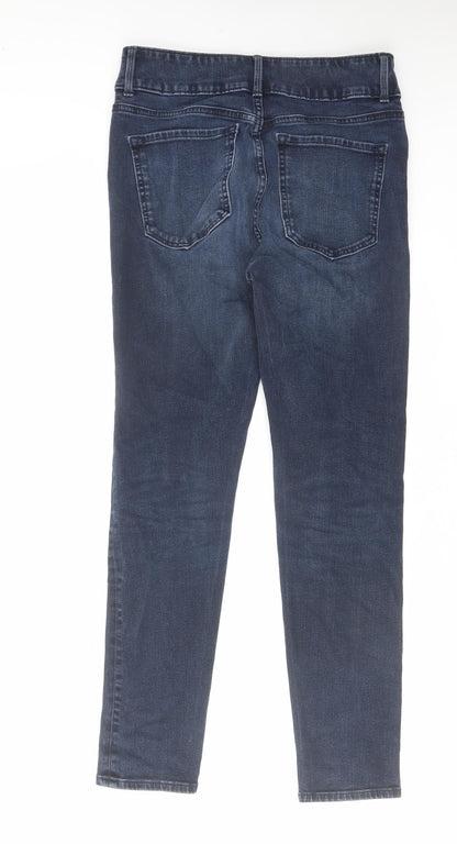 Womens UK Size 28 in Marks and Spencer Regular Fit Skinny Blue Jeans
