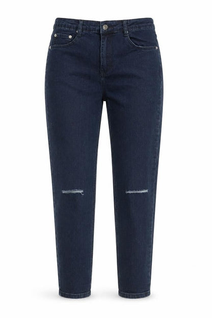 Womens UK Size 12 Misspap Regular Fit Skinny Blue Jeans