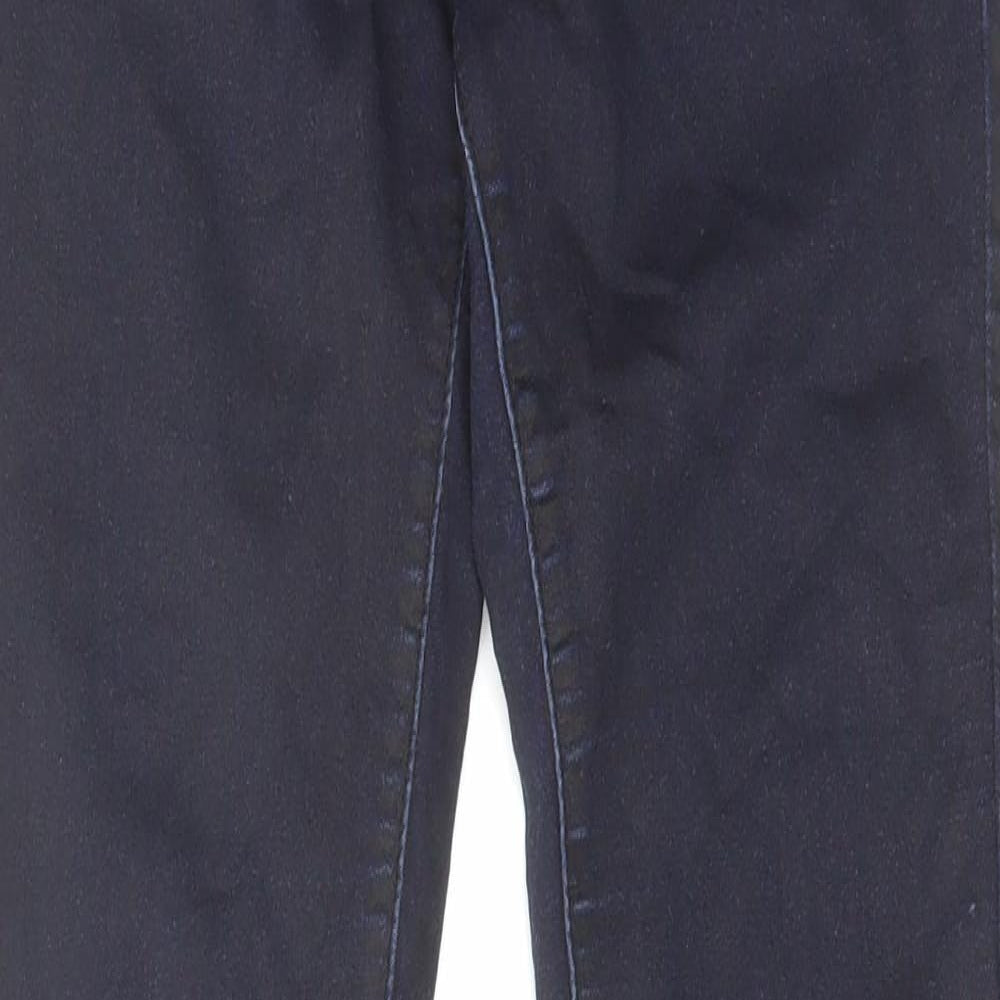 Womens UK Size 8 Toxik3 Regular Fit Skinny Blue Jeans