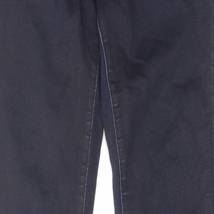 Womens UK Size 8 Toxik3 Regular Fit Skinny Blue Jeans