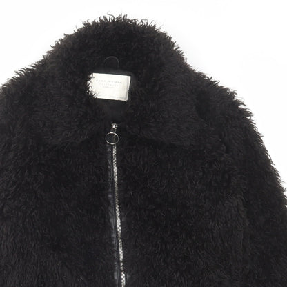 Womens UK Size XS Zara Black Jacket