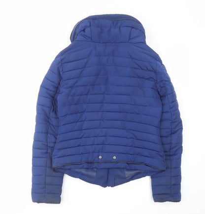 Womens UK Size S Zara Blue Jacket