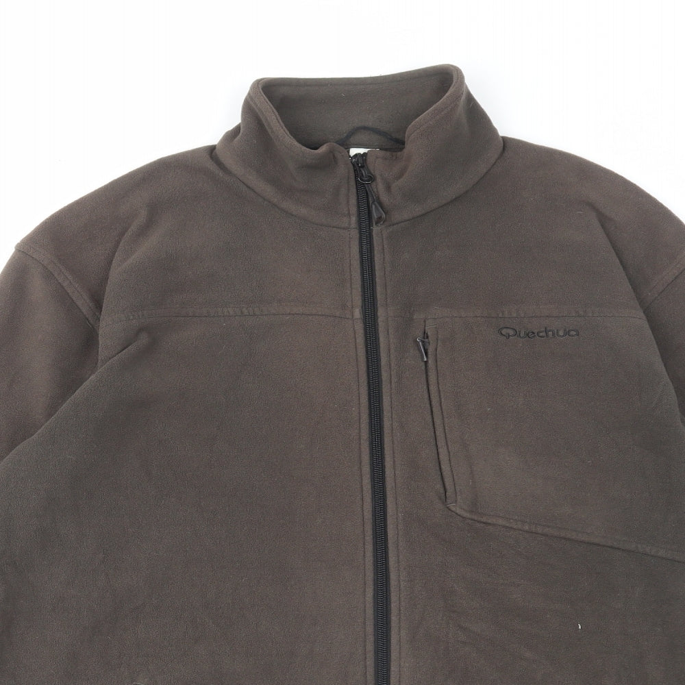 Mens UK Size L DECATHLON Brown Jacket