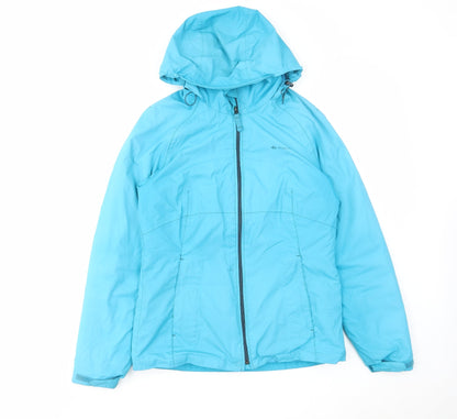 Mens UK Size S DECATHLON Blue Windbreaker Coat