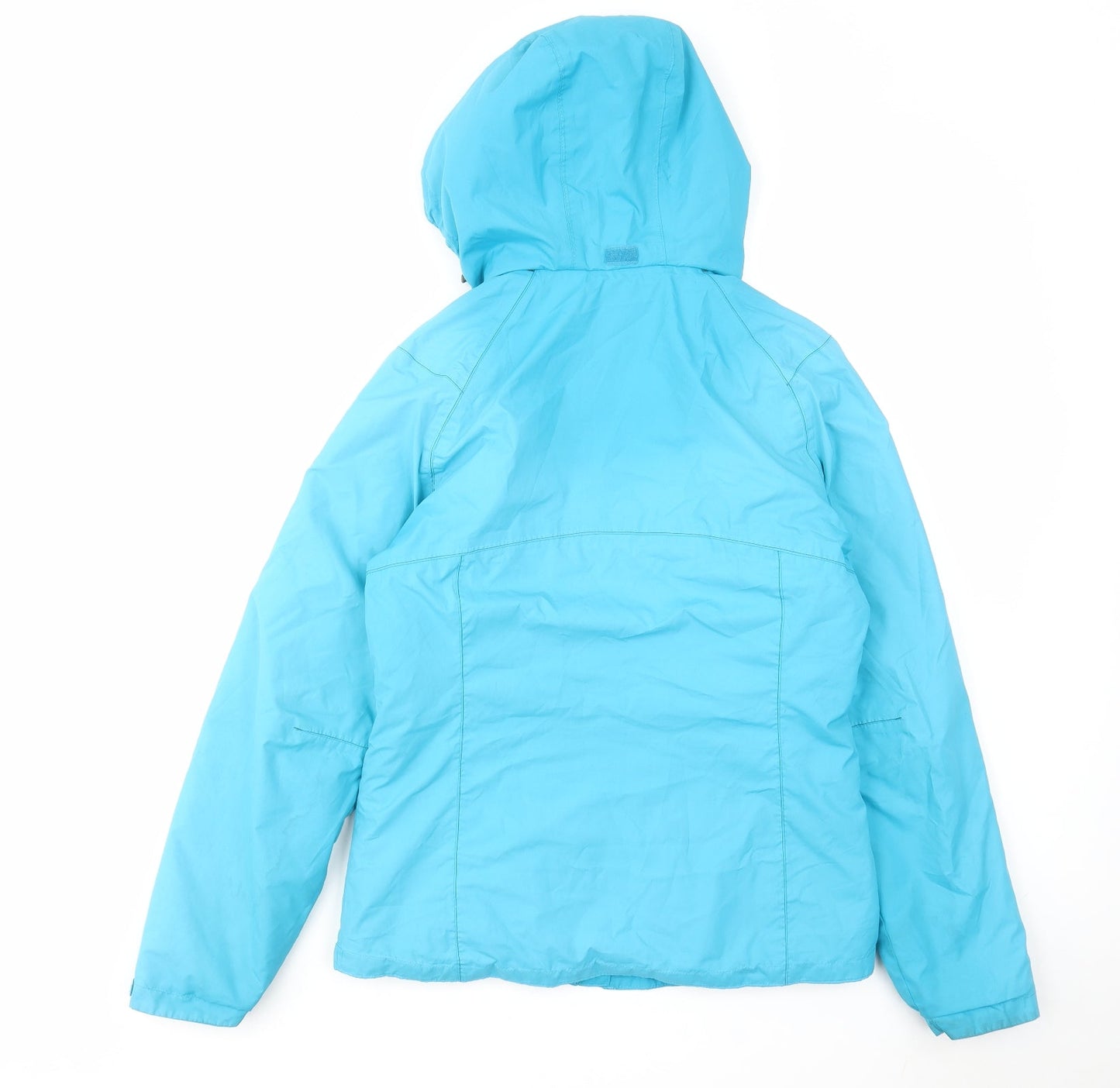 Mens UK Size S DECATHLON Blue Windbreaker Coat