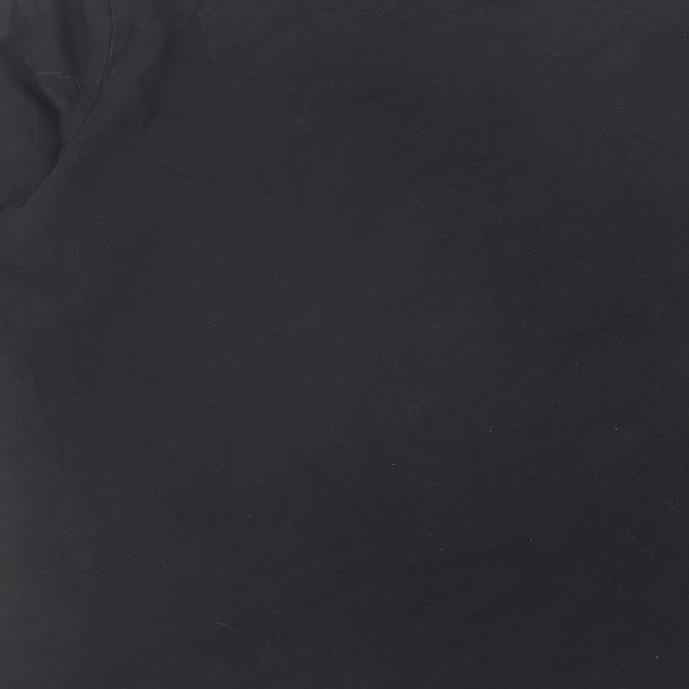Womens UK Size L Talbots Black Basic T-Shirt