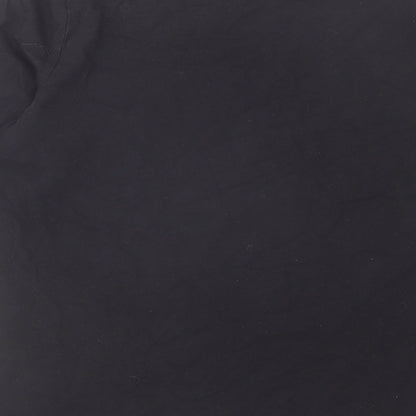 Womens UK Size L Talbots Black Basic T-Shirt