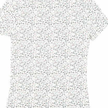 Womens UK Size 8 Marks and Spencer Multicoloured Basic T-Shirt