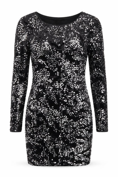 Divided by H&M Womens Black Polyester Bodycon Size 8 Boat Neck Pullover