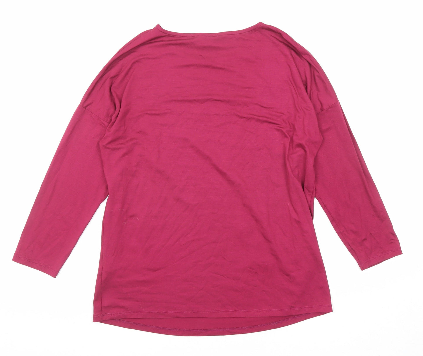 Womens UK Size 8 Khost Purple Basic T-Shirt