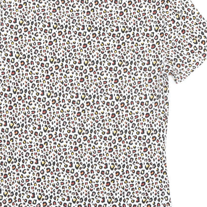 Womens UK Size 8 Marks and Spencer Multicoloured Basic T-Shirt