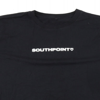 Mens UK Size XL Earth Positive Black  T-Shirt