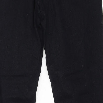 Mavi Jeans Womens Black Cotton Skinny Jeans Size 36 in L31 in Regular Zip