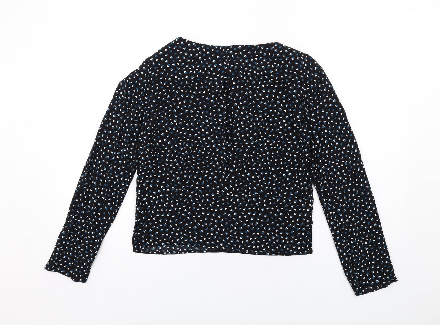Womens UK Size 6 Marks and Spencer Black Basic Blouse
