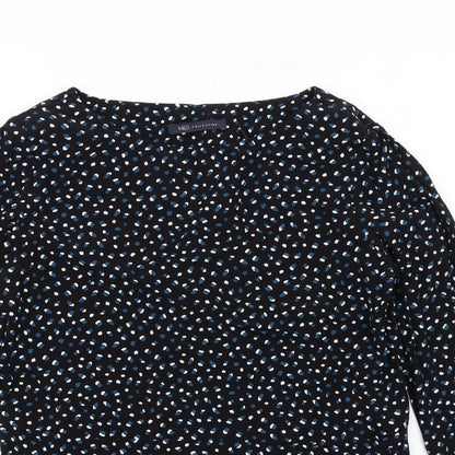 Womens UK Size 6 Marks and Spencer Black Basic Blouse