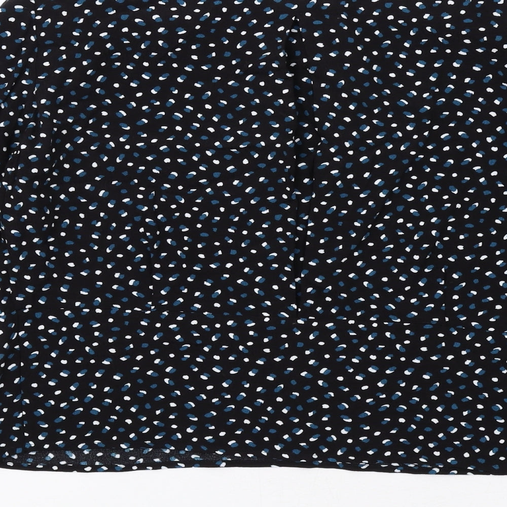 Womens UK Size 6 Marks and Spencer Black Basic Blouse