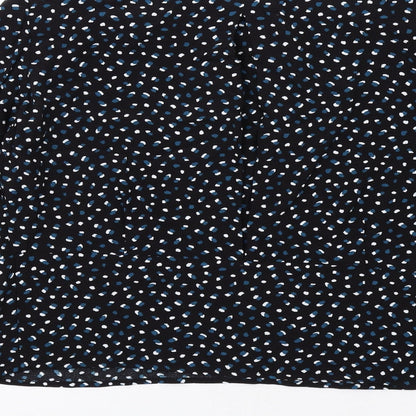 Womens UK Size 6 Marks and Spencer Black Basic Blouse