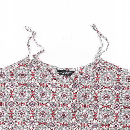 Womens UK Size 12 Dorothy Perkins Multicoloured Camisole Tank