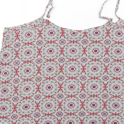 Womens UK Size 12 Dorothy Perkins Multicoloured Camisole Tank
