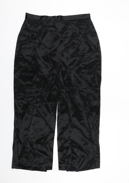 Principles Womens Black Acetate Straight & Pencil Skirt Size 14 Zip