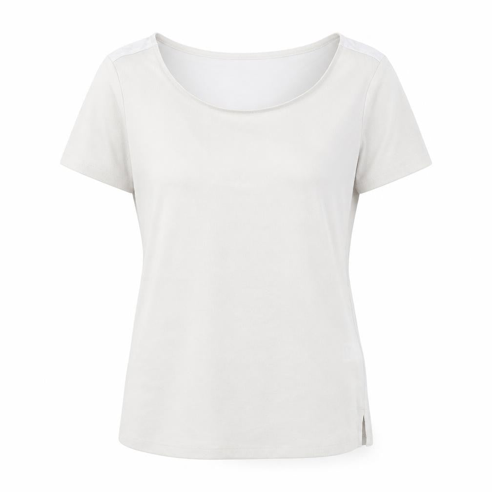 Womens UK Size 8 Marks and Spencer Grey Basic T-Shirt