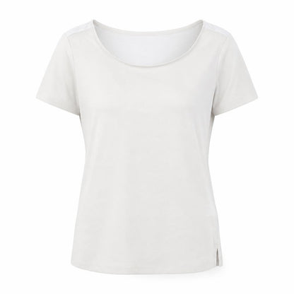 Womens UK Size 8 Marks and Spencer Grey Basic T-Shirt