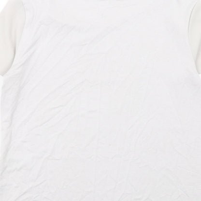 Womens UK Size 8 Marks and Spencer Grey Basic T-Shirt