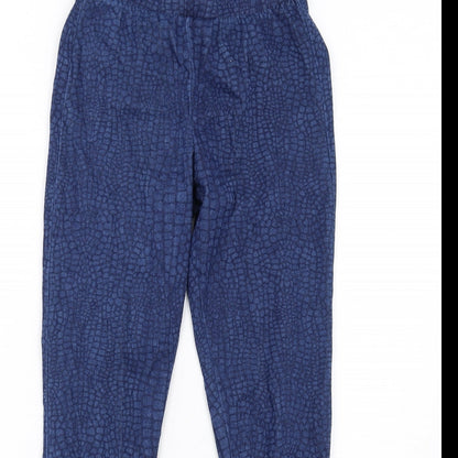 Womens UK Size 6 Marks and Spencer  Carrot Blue Leggings