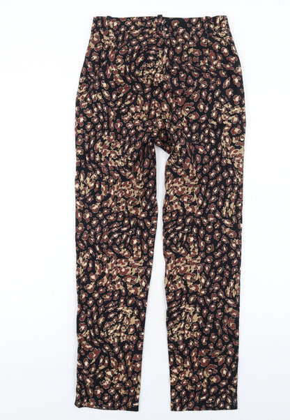 Womens UK Size 6 Marks and Spencer Regular Fit Dress Pants Multicoloured Trouser