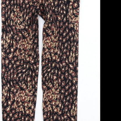Womens UK Size 6 Marks and Spencer Regular Fit Dress Pants Multicoloured Trouser