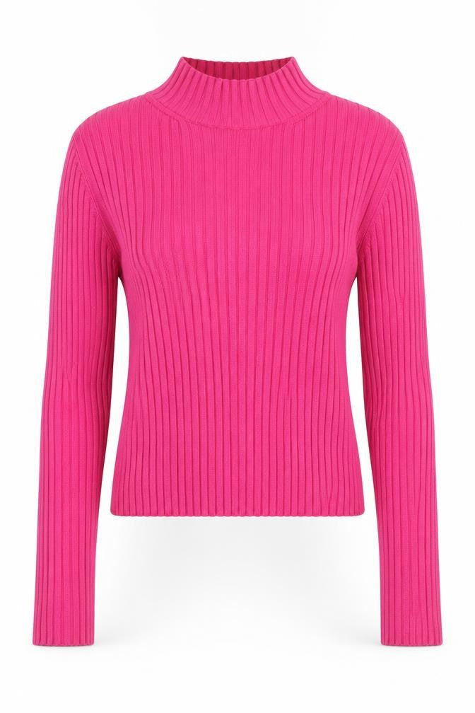 Womens UK Size S Stradivarius Pink Pullover Jumper