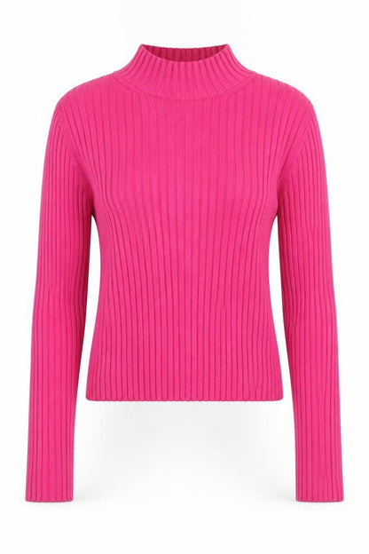 Womens UK Size S Stradivarius Pink Pullover Jumper