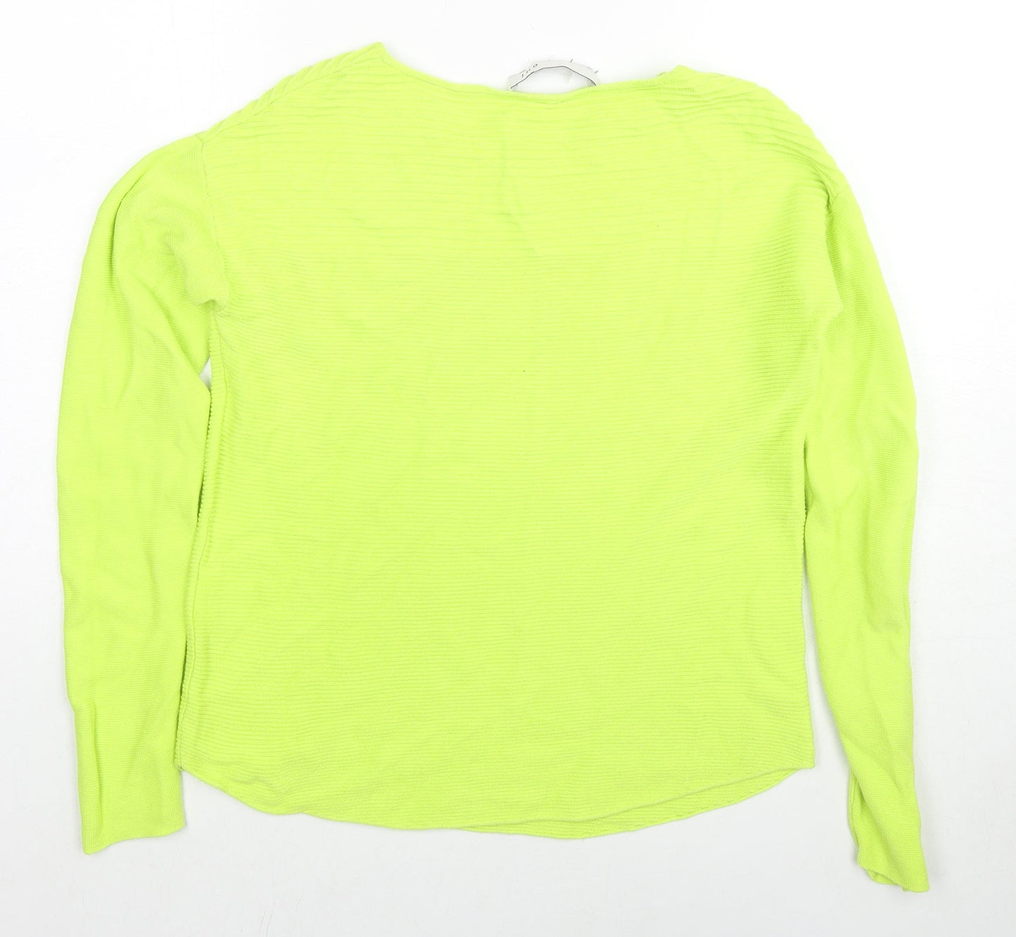 Womens UK Size 8 Oui Green Pullover Jumper