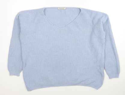 Womens UK Size M Vanessa Alexandra Blue Pullover Jumper