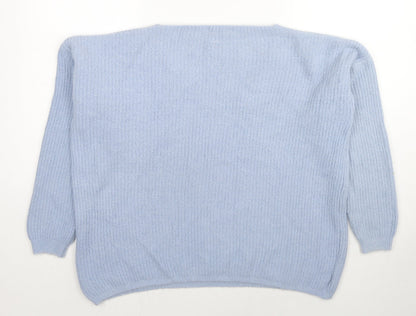 Womens UK Size M Vanessa Alexandra Blue Pullover Jumper
