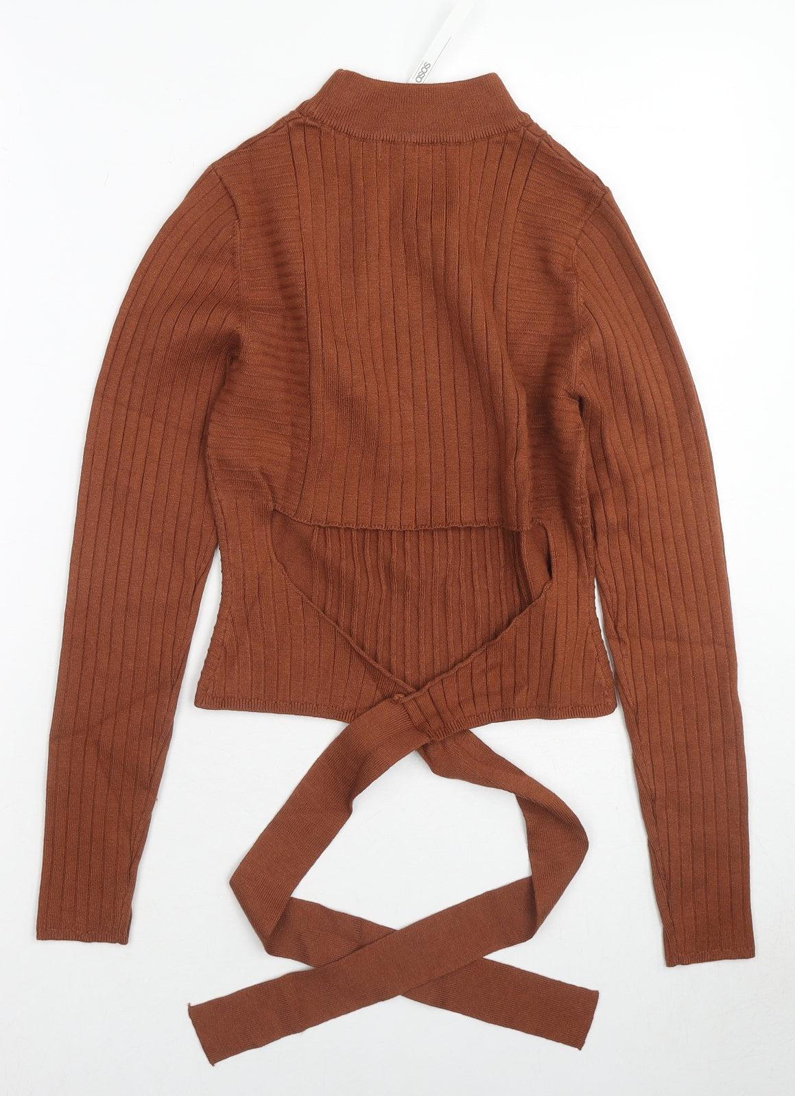 Womens UK Size 8 ASOS Brown Pullover Jumper