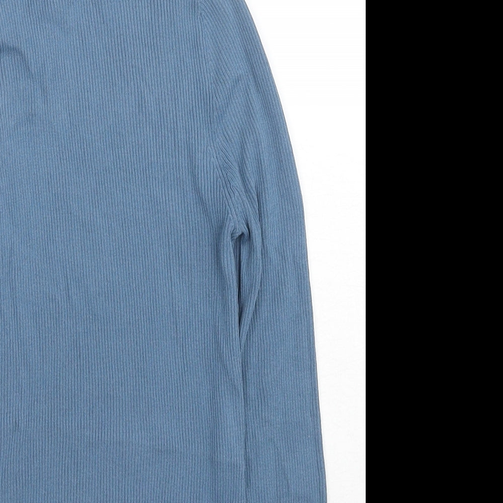 Womens UK Size S Zara Blue Pullover Jumper