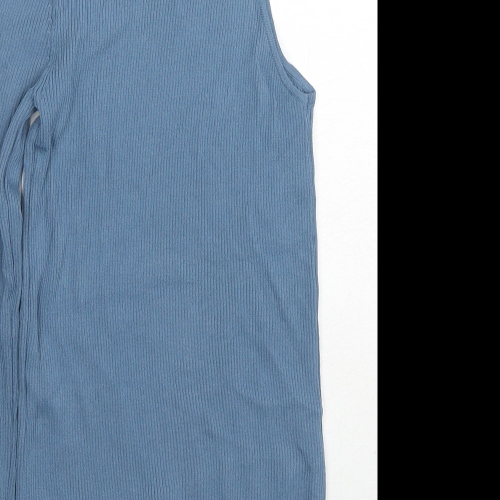 Womens UK Size S Zara Blue Pullover Jumper