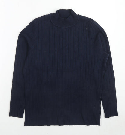 Womens UK Size 16 Marks and Spencer Blue Pullover Jumper