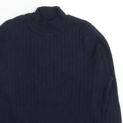 Womens UK Size 16 Marks and Spencer Blue Pullover Jumper