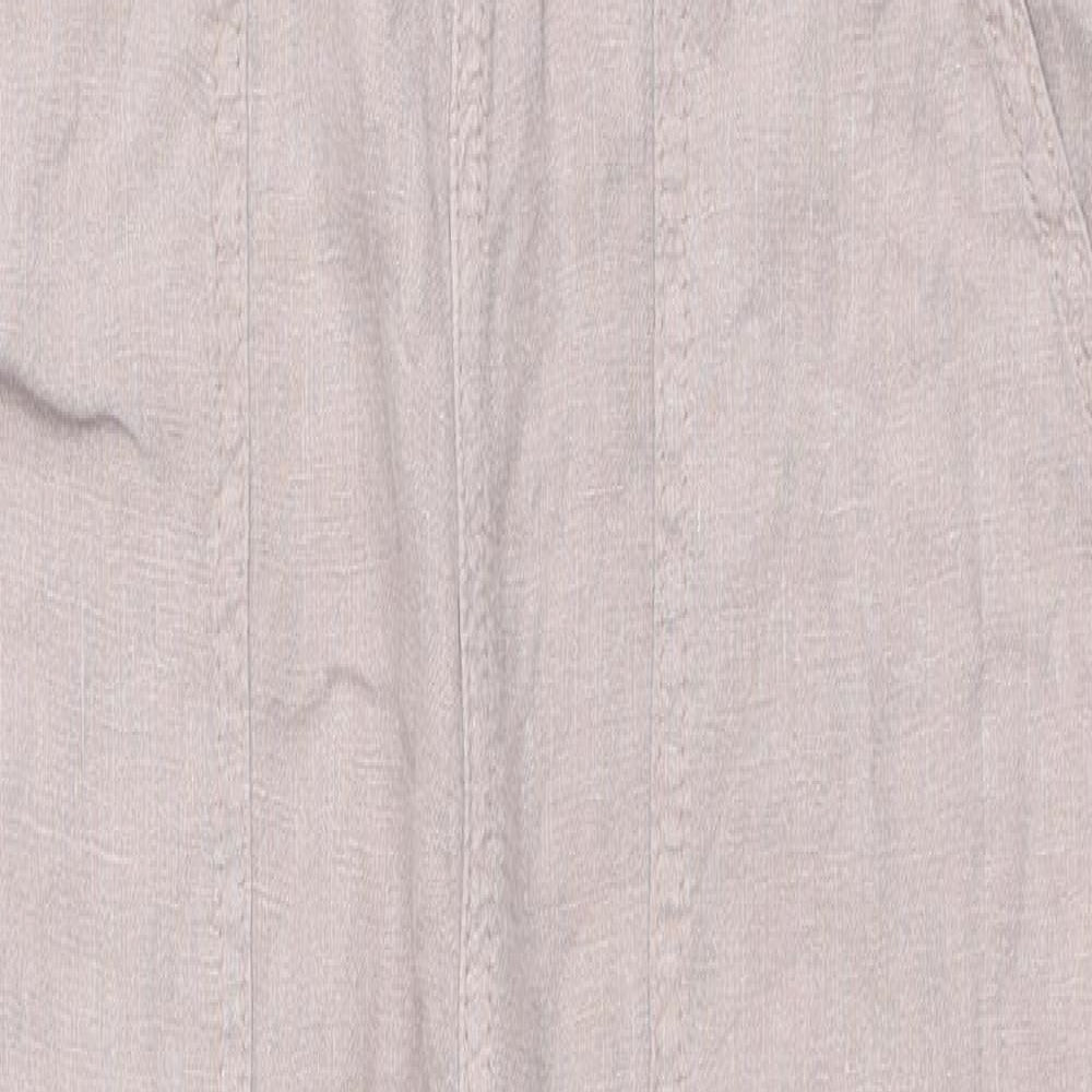 BDG Womens Beige Linen Jumpsuit One-Piece Size XS L28 in Pullover