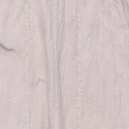 BDG Womens Beige Linen Jumpsuit One-Piece Size XS L28 in Pullover