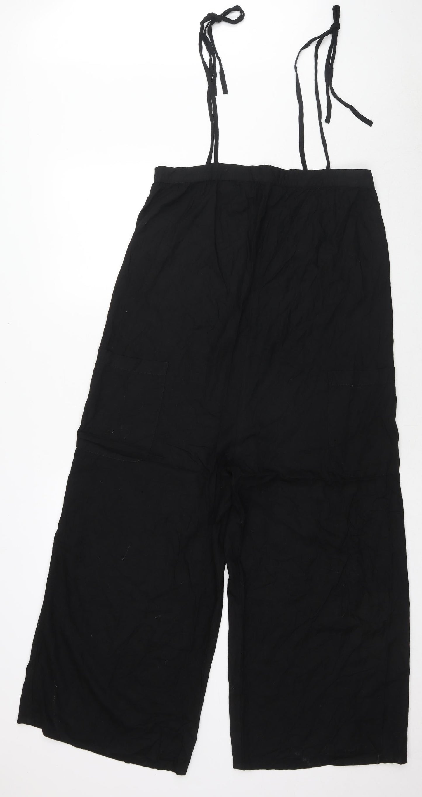 Womens UK Size 8 ASOS One-Piece Black Jumpsuit