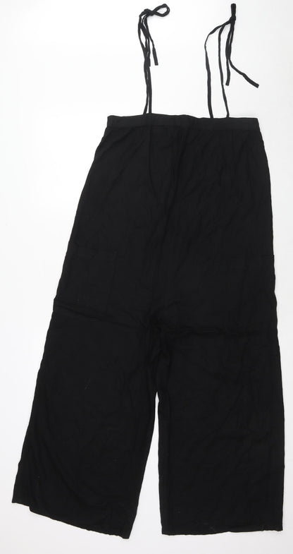Womens UK Size 8 ASOS One-Piece Black Jumpsuit