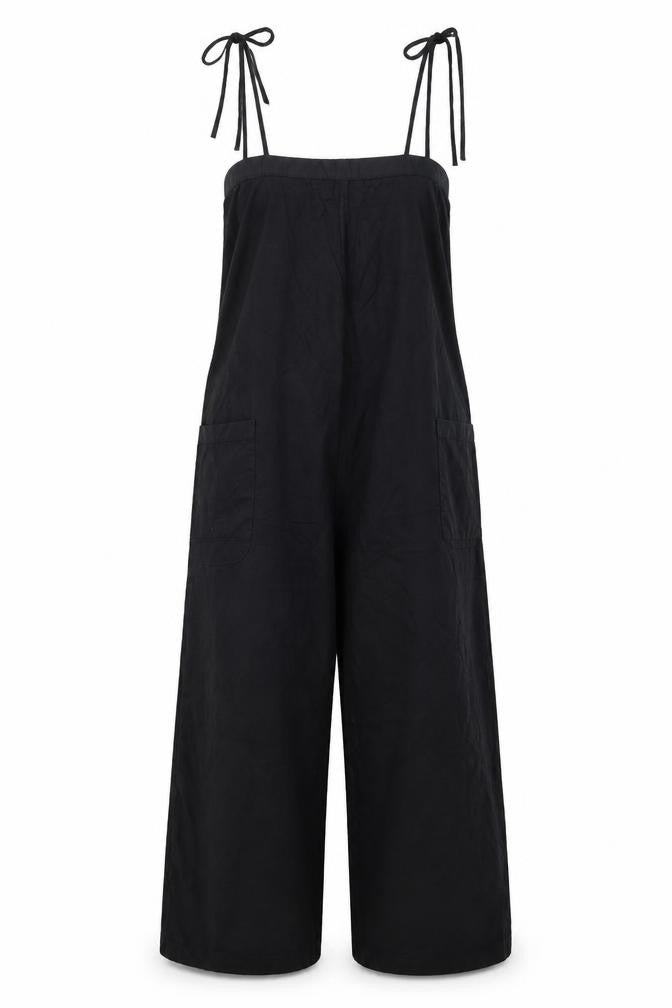 Womens UK Size 8 ASOS One-Piece Black Jumpsuit